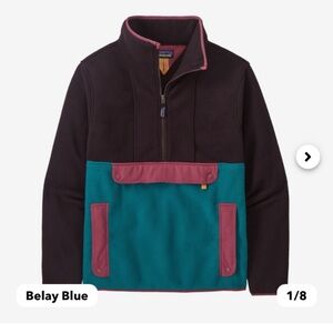 NWT Patagonia Synchilla Anorak Pullover fleece